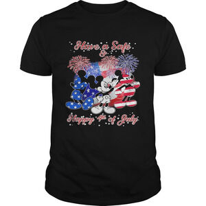 Mickey Mouse Have A Safe And Happy 4Th Of July t-shirt